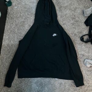 Nike Black Cowl Neck Sweater